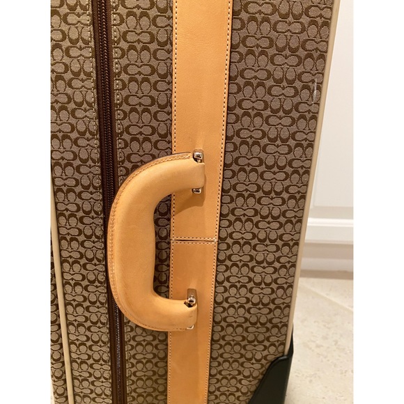 SOLD: Coach Monogram Roller Suitcase - Picture 6 of 9